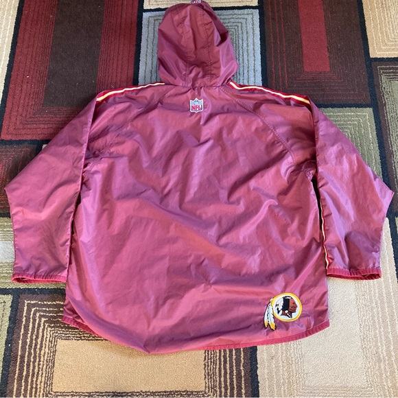 Vtg Nike Team NFL Pro-Line Authentic Washington Redskins Parka Jacket Men's Sz L - Picture 6 of 14